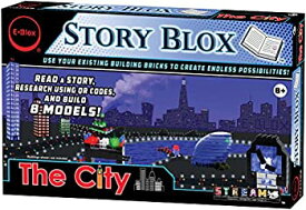 【中古】【輸入品・未使用】E-Blox Stories Blox Builder - The City LEDライトアップ ビルディングブロック ストーリー おもちゃセット 対象年齢8歳以上