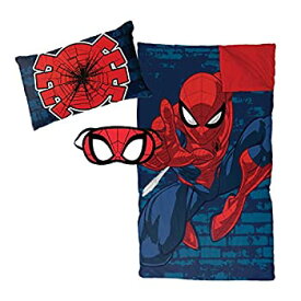 【中古】【輸入品・未使用】(Spiderman) - Spiderman Marvel Zaap 3 Piece Plush Sleepover Set