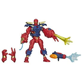 【中古】【輸入品・未使用】Marvel Super Hero Mashers Electronic Iron Spider Figure - 6 Inches
