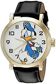 【中古】【輸入品・未使用】Disney Donald Duck Men's W002332 Donald Duck Watch with Black Band