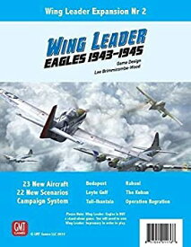 【中古】【輸入品・未使用】GMT: イーグルスキット ウィングリーダー、最高のボードゲーム 空軍戦闘 第二次世界大戦後期