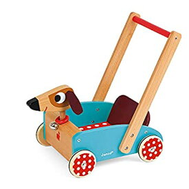 【中古】【輸入品・未使用】Janod Crazy Doggy - Walking Cart Toy%カンマ% Mixed [並行輸入品]
