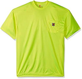 【中古】【輸入品・未使用】Carhartt ビッグ＆トール メンズ ビッグ＆トール 高視認性 フォース カラー強化半袖Tシャツ US サイズ: XX-Large Tall カラー: グリーン