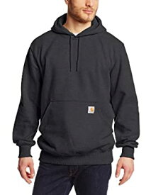 【中古】【輸入品・未使用】Carhartt メンズ ビッグアンドトール レインディフェンダー パックストン 厚手のフード付きスエットシャツ US サイズ: Large Tall カラー: グレ