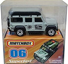 【中古】【輸入品・未使用】2007 Matchbox Walmart Exclusive Superfast 06 97 Land Rover Defender 110 Mint In Package by Matchbox