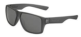 【中古】【輸入品・未使用】BOLLE BRECKEN SUNGLASSES (MATT GREY CRYSTAL FRAME POLARIZED TNS GUN OLEO AR LENS)