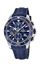【中古】【輸入品・未使用】Festina Men's The Originals F20370-1F37 Blue Leather Quartz Fashion Watch