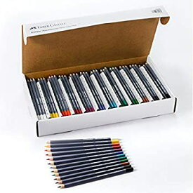 【中古】【輸入品・未使用】Faber-Castell クリエイティブスタジオ ゴールドファーバー 水彩色鉛筆クラパック 144本 12色