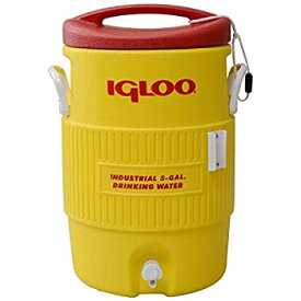 【中古】【輸入品・未使用】Igloo(イグルー) ウォータージャグ 400S 12L 3ガロン スポーツ アウトドア 00000431 イエロー/レッド