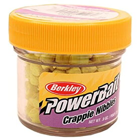 【中古】【輸入品・未使用】Berkley PowerBait クラッピーニブル イエロー