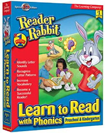 【中古】【輸入品・未使用】Reader Rabbit Learn to Read With Phonics (Preschool & Kindergarten) (輸入版)