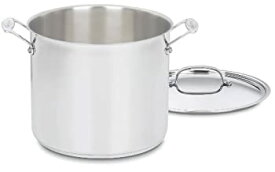 【中古】【輸入品・未使用】Cuisinart（クイジナート）クラシック シェフ ステンレス製 ふた付き鍋 11.4L 並行輸入品 [並行輸入品]