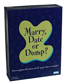 【中古】【輸入品・未使用】Marry%カンマ% Date or Dump? Game