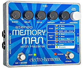 【中古】【輸入品・未使用】■Electro Harmonix STEREO MEMORY MAN WITH HAZARAI エレクトロハーモニクス　ステレオメモリーマン 並行輸入