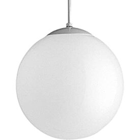 【中古】【輸入品・未使用】Progress Lighting P4403-29 Opal Cased Globes Provide Evenly Diffused Illumination White Cord%カンマ% Canopy and Cap%カンマ% Satin White by Pr