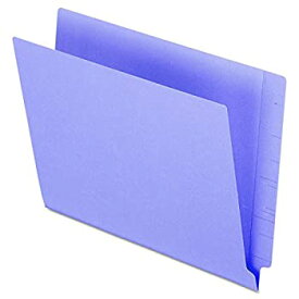 【中古】【輸入品・未使用】Reinforced End Tab Folders%カンマ% Two Ply Tab%カンマ% Letter%カンマ% Purple%カンマ% 100/Box (並行輸入品)