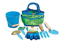 【中古】【輸入品・未使用】Kids Gardening Tool Set - Blue