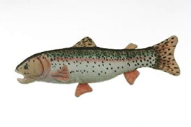 【中古】【輸入品・未使用】10%ダブルクォーテ% Rainbow Trout Fish Plush Stuffed Animal Toy by Cabin Critters [並行輸入品]