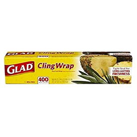 【中古】【輸入品・未使用】Glad Cling Plastic Wrap%カンマ% 400 ft. roll by Clingwrap [並行輸入品]