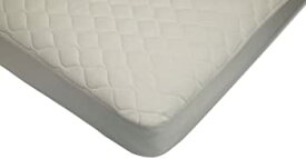 【中古】【輸入品・未使用】American Baby Company Organic Cotton Quilted Crib &amp; Toddler Crib Size Fitted Mattress Pad Covers%カンマ% Natural (2) [並行輸入品]