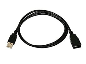 【中古】【輸入品・未使用】Monoprice 3ft USB 2.0 AオスからAメス エクステンション 28/24AWG ケーブル（金メッキ）