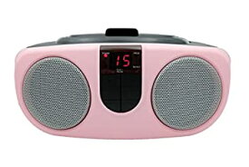 【中古】【輸入品・未使用】Sylvania SRCD243 Portable CD Player with AM/FM Radio%カンマ% Boombox (Pink) [並行輸入品]
