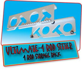 【中古】【輸入品・未使用】Ultimate 4 Rod Sitter - 4 Rod Fishing Rod Storage Rack