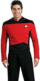 【中古】【輸入品・未使用】TNG スタートレック 赤シャツ デラックス 大人用 コスチューム♪ハロウィン♪サイズ：Medium
