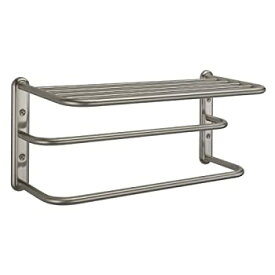 【中古】【輸入品・未使用】Gatco 1541SN 10-Inch by 20-Inch Towel Rack%カンマ% Satin Nickel Gatco [並行輸入品]