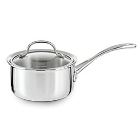 【中古】【輸入品・未使用】Calphalon Tri-Ply Stainless Steel 1-1/2-Quart Sauce Pan with Cover by Calphalon [並行輸入品]