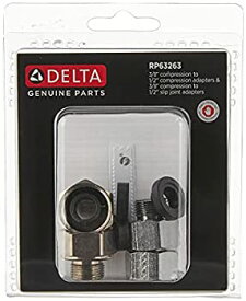 【中古】【輸入品・未使用】Delta RP63263 3/8インチ-24UNEFから1/2インチ-20UNおよび3/8インチ-24UNEFから1/2インチ-14NPSMアダプター 7/8%ダブルクォーテ% RP63263 1