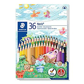 【中古】【輸入品・未使用】STAEDTLER ステッドラー ノリスクラブ 色鉛筆 36色セット