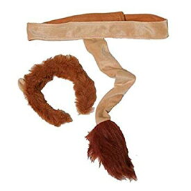 【中古】【輸入品・未使用】[メイキングビリーブ]Making Believe Kids Lion Plush Headband Ears Tail Safari Zoo Jungle Dressup Halloween Costume 48052 [並行輸入品]