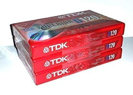 【中古】【輸入品・未使用】TDK 120分、通常バイアスAudiocassette???3パックd120