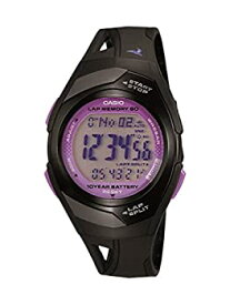【中古】【輸入品・未使用】[カシオimport] 腕時計 STR300-1C 並行輸入品 ブラック&パープル