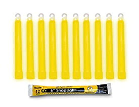【中古】【輸入品・未使用】[Cyalume]Cyalume SnapLight Industrial Grade Chemical Light Sticks%カンマ% Yellow%カンマ% 6 Long%カンマ% 12 Hour Duration 9-08004 [並行輸入品]
