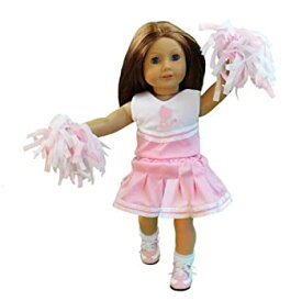 【中古】【輸入品・未使用】[ドレスアロングドリー]Dress Along Dolly Doll Clothes for American Dolls: 6 Piece Cheerleading Outfit AMG-CHL [並行輸入品]