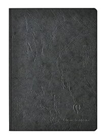 【中古】【輸入品・未使用】Clairefontaine基本Large Clothboundノートブック( 8?1?/ 4?%ダブルクォーテ% x 11?3?/ 4?%ダブルクォーテ% )ブラック192ページ Single