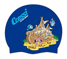 【中古】【輸入品・未使用】(Blue Ship) - Cressi Junior Silicone Cap