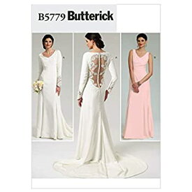 【中古】【輸入品・未使用】【Butterick】バックアクセント ウェディングドレス 型紙 サイズ：US4-6-8-10-12