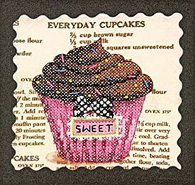 【中古】【輸入品・未使用】Everyday Cupcakes Mini Stamped Cross Stitch Kit-6%ダブルクォーテ%X6%ダブルクォーテ% (並行輸入品)