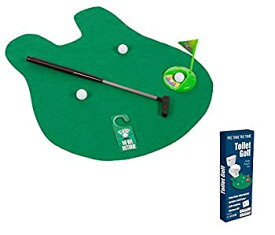 【中古】【輸入品・未使用】[EZドリンカー]EZ DRINKER Toilet Golf Putter Practice in the Bathroom Toy with this Potty Putter TOILET-GOLF [並行輸入品]