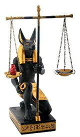 【中古】【輸入品・未使用】Black and Gold Anubis Scales of Justice by YTC