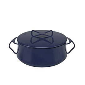 【中古】【輸入品・未使用】(Casserole 4-Quart%カンマ% Blue) - Dansk 834335 Kobenstyle Casserole%カンマ% 3.8l%カンマ% Midnight Blue