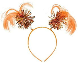 【中古】【輸入品・未使用】(Tangerine Orange) - Amscan Ponytail Headband%カンマ% Party Accessory%カンマ% Orange