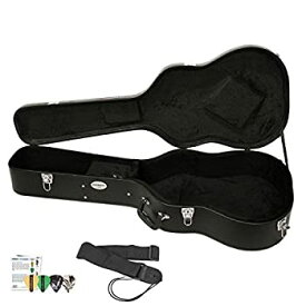 【中古】【輸入品・未使用】ChromaCast Acoustic Guitar Hard Case CC-AHC with Guitar Strap and Pick Sampler 141［並行輸入］