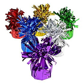 【中古】【輸入品・未使用】Metallic Balloon Weights - Assorted Colors (pack of 12) by toyco [並行輸入品]