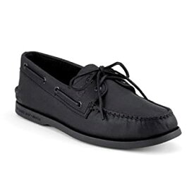 【中古】【輸入品・未使用】[スペリー・トップサイダー] Sperry Top-Sider メンズ AUTHENTIC ORIGINAL BOAT SHOE ボートシューズ ブラック(BLACK) US10(28cm) [並行輸入品]