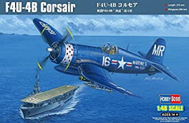 【中古】【輸入品・未使用】ホビーボス 1/48 エアクラフト シリーズ F4U-4Bコルセア プラモデル