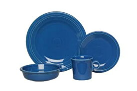 【中古】【輸入品・未使用】Fiesta 4-Piece Place Setting%カンマ% Lapis by Fiesta